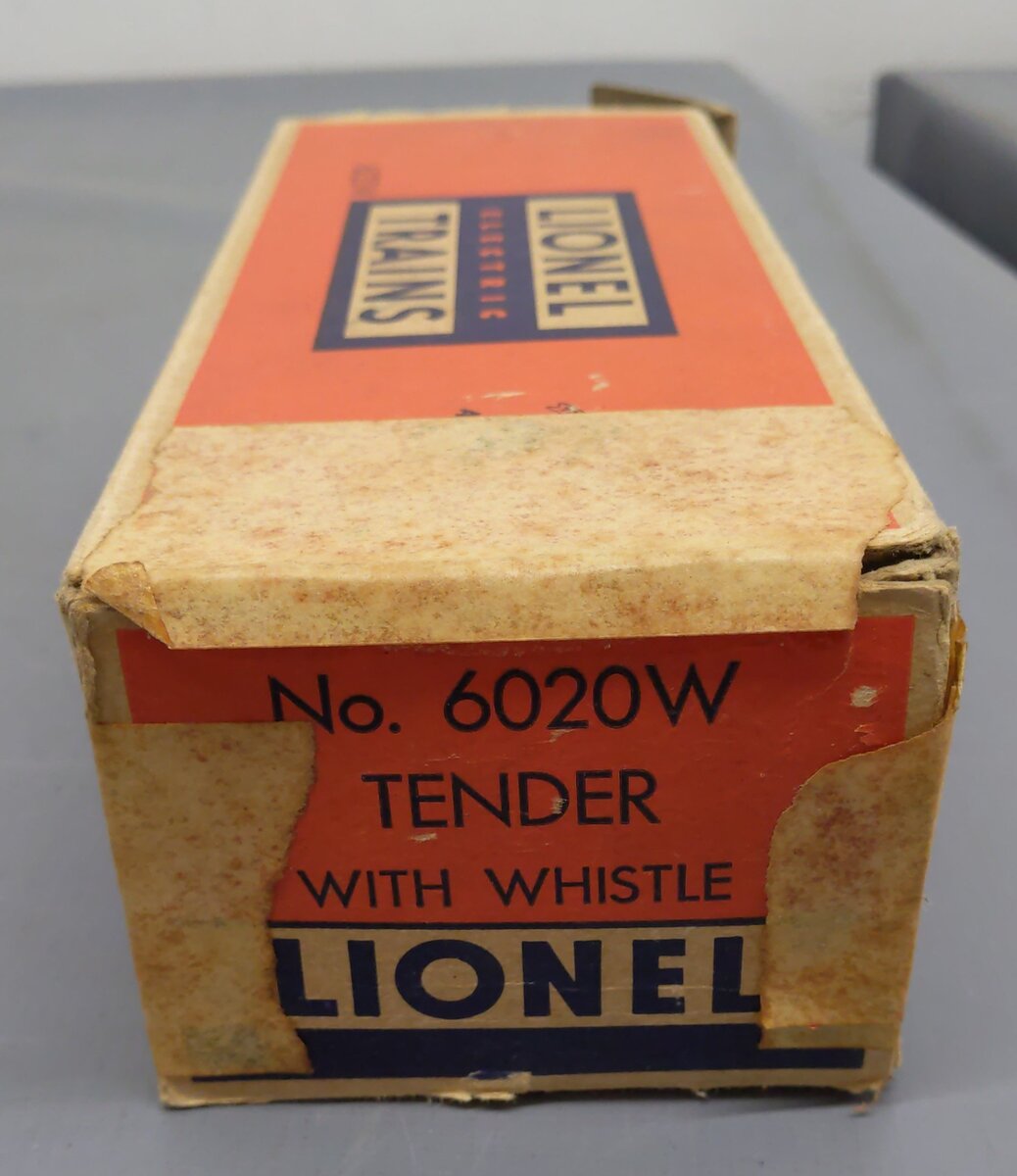 Lionel 2020 Vintage O 6-8-6 Steam Turbine Locomotive with 6020W Tender VG/Box