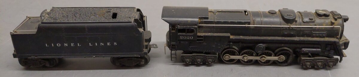 Lionel 2020 Vintage O 6-8-6 Steam Turbine Locomotive with 6020W Tender VG/Box