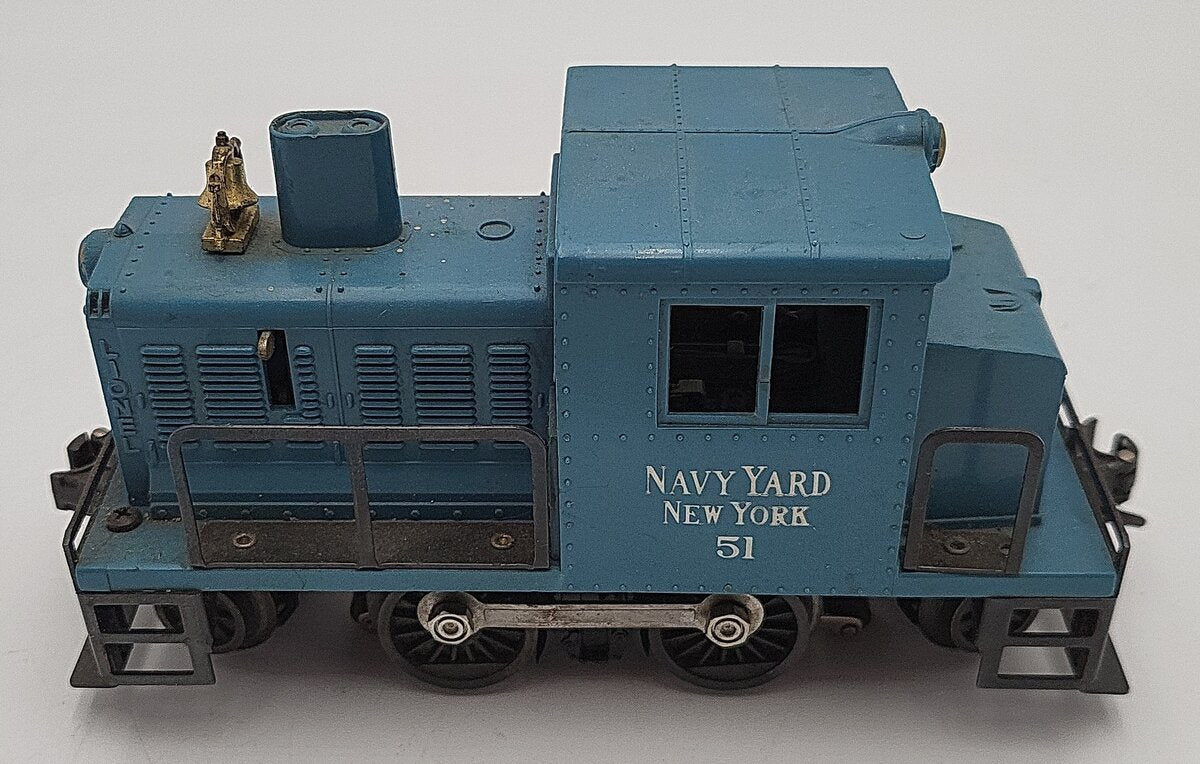 Lionel 51 Vintage O Navy Yard Turbine Powered Diesel Switcher VG