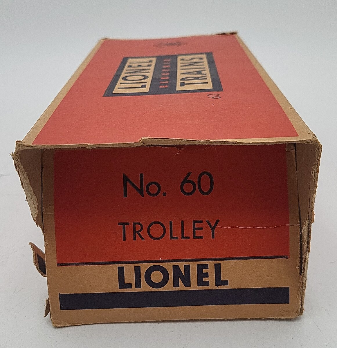 Lionel 60 Vintage O Lionelville Motorized Rapid Transit Trolley VG/Box