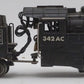 American Flyer 342AC Vintage S Nickel Plate Road 0-8-0 Switcher & Tender VG