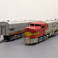 American Flyer 365 Vintage S Santa Fe Diesel Locomotive Set PA #360 & PB #364 VG