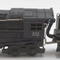 American Flyer 322 Vintage S NYC 4-6-4 Hudson Steam Locomotive & Tender VG