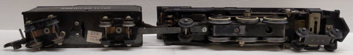 American Flyer 290 Vintage S 4-6-2 Die-Cast Steam Locomotive & Tender VG