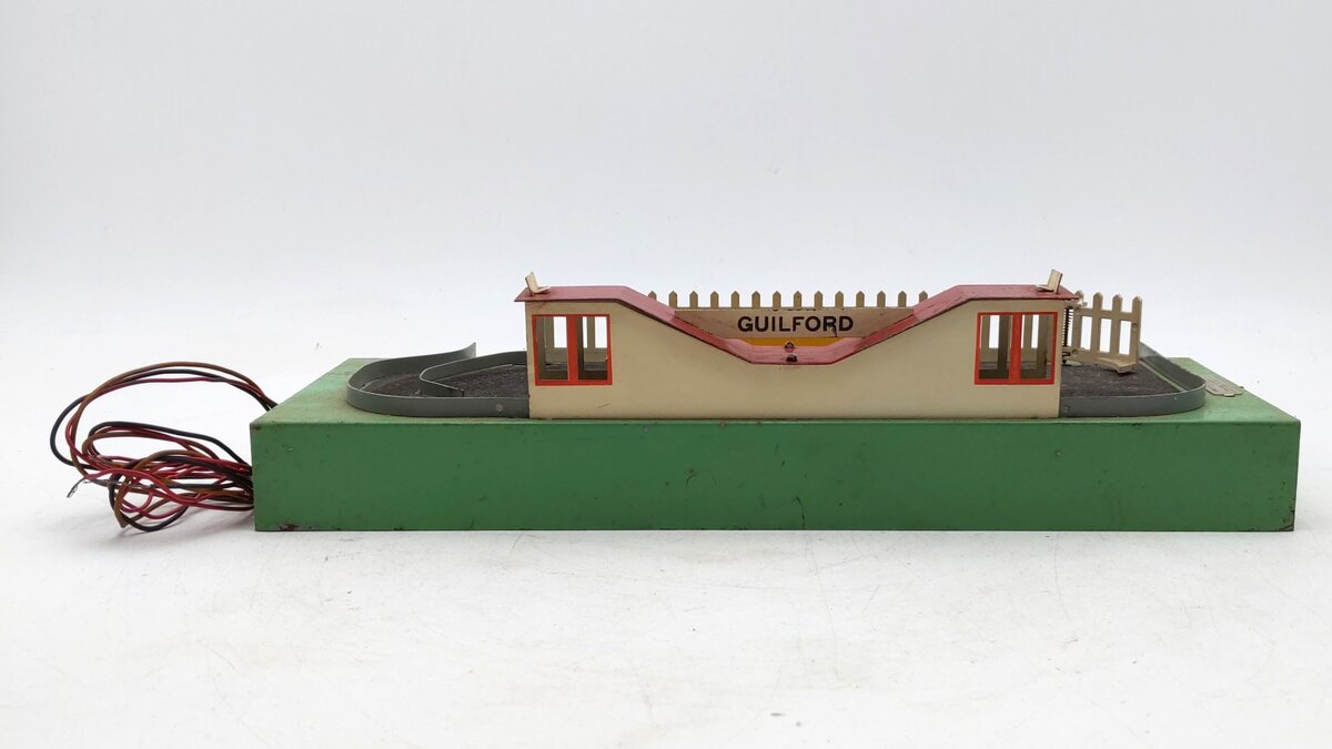 American Flyer 766 Vintage S Animated Station VG