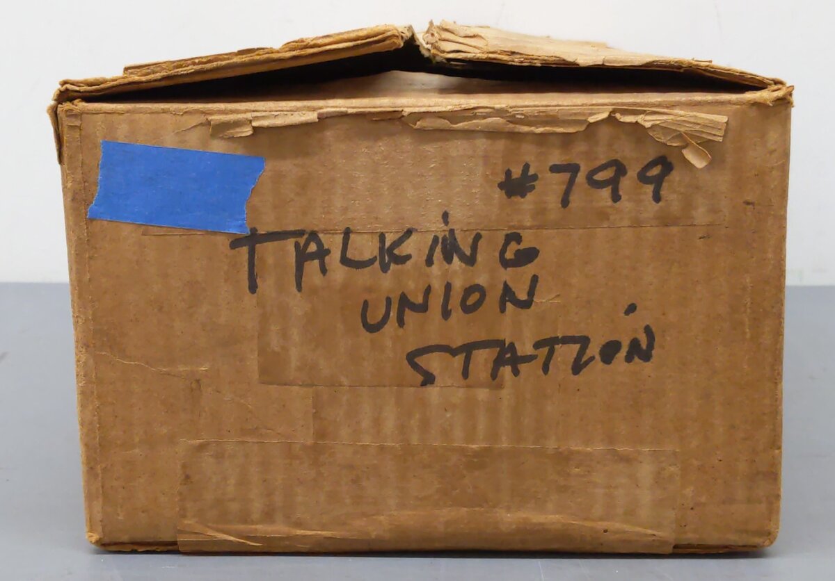 American Flyer 799 Vintage S Gauge Talking Station VG/Box