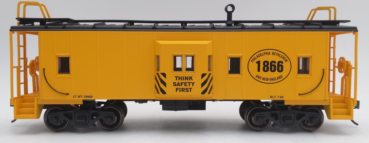 Atlas 2001735 O Scale PBNE Bay Window Caboose (2-Rail)