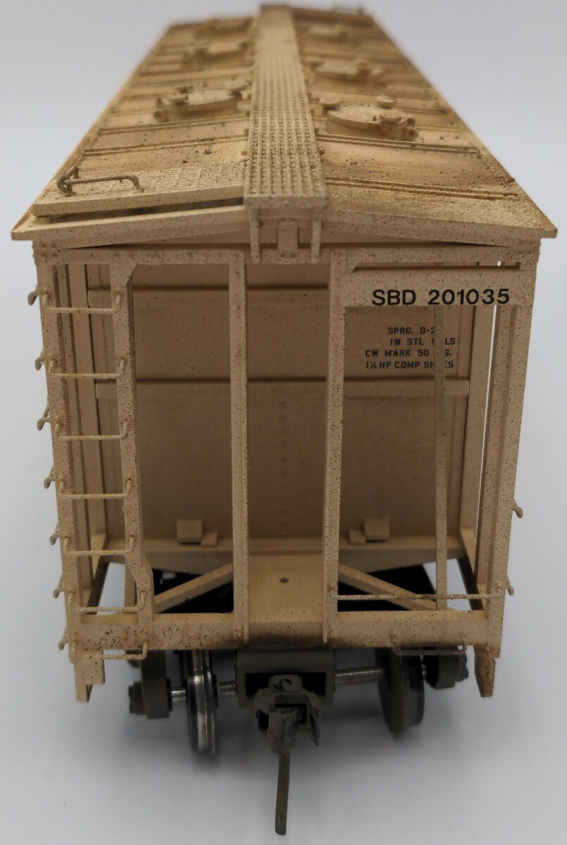 Atlas 7357-2 O CSX Airslide Covered Hopper #201035 (2 Rail) - Custom Weathered/Box