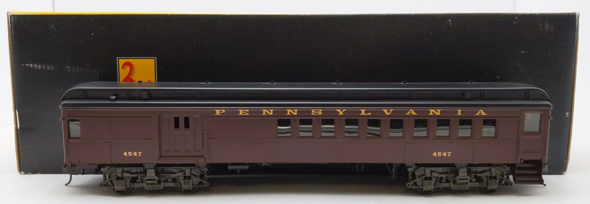 Sunset Models O Gauge Brass 2-Rail P54 Commuter Car #4547- F/P LN/Box