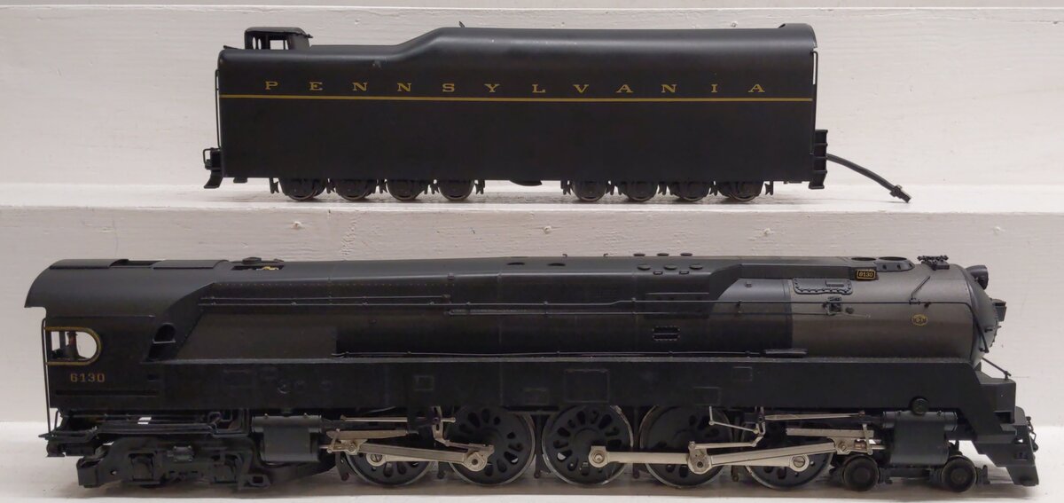 Sunset Models O 2-Rail Brass PRR Q-1 4-6-4-4 Steam Locomotive & Tender #6130 LN/Box