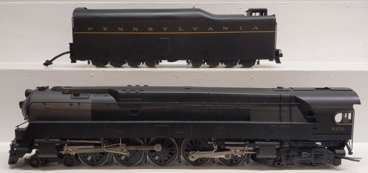 Sunset Models O 2-Rail Brass PRR Q-1 4-6-4-4 Steam Locomotive & Tender #6130 LN/Box