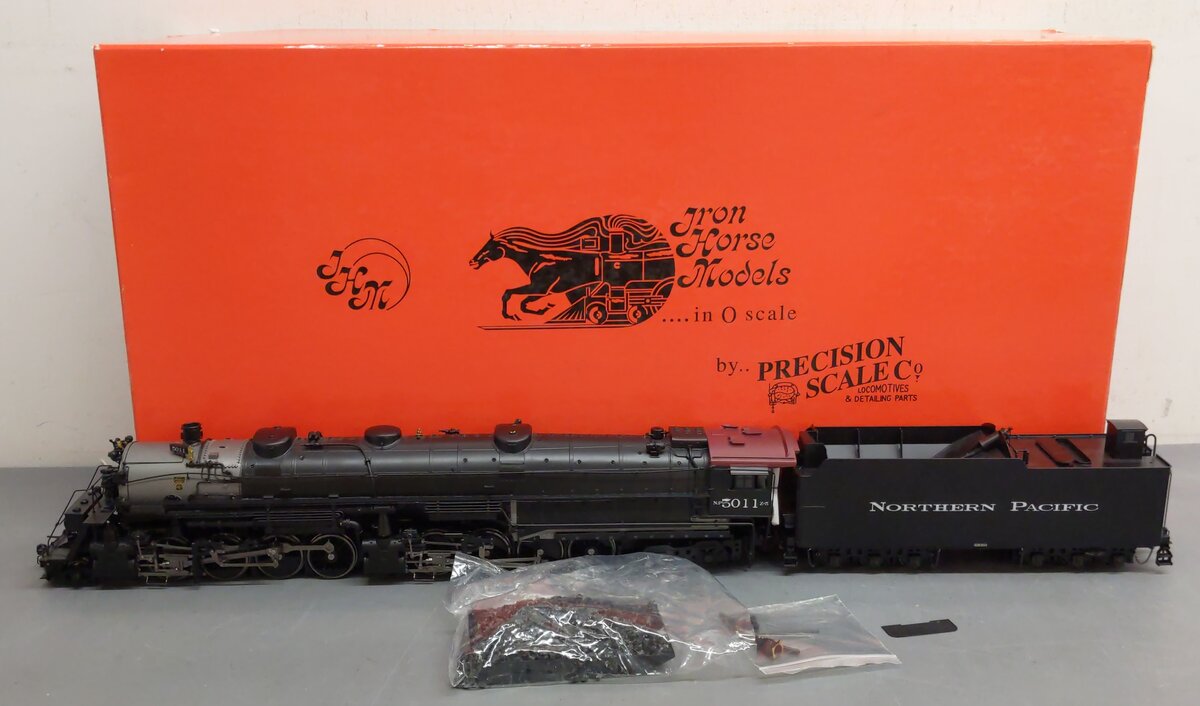 Precision Scale Co. O Brass 2-Rail NP Z-5 2-8-8-4 Steam Loco w/ Tender- F/P EX/Box