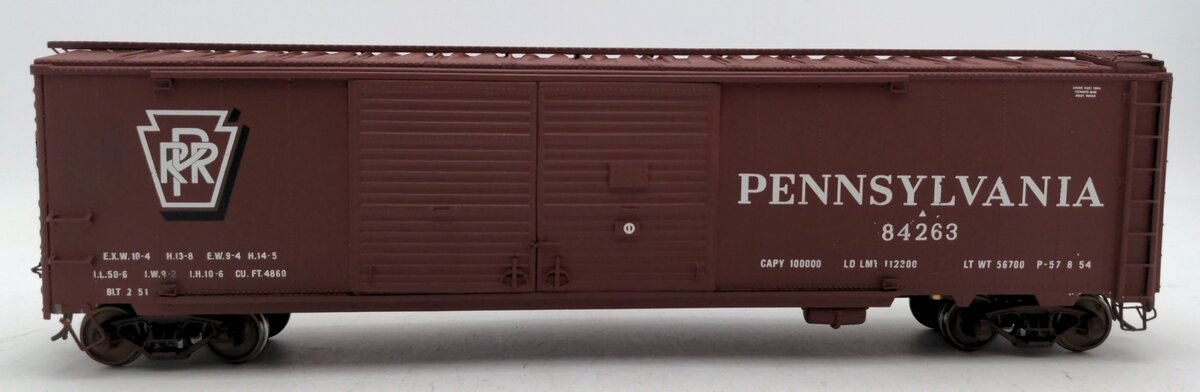Precision Scale Company 15465 O BRASS Pennsylvania AAR DD Boxcar (2-Rail) EX/Box