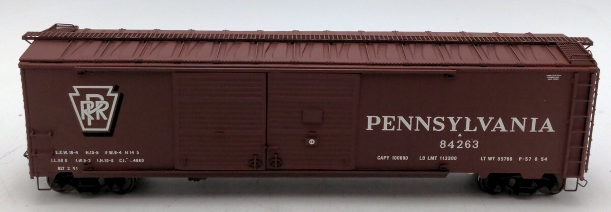 Precision Scale Company 15465 O BRASS Pennsylvania AAR DD Boxcar (2-Rail) EX/Box