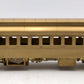 The Car Works O 2-Rail BRASS New York Central 70' Commuter Club Car -Unpainted EX/Box
