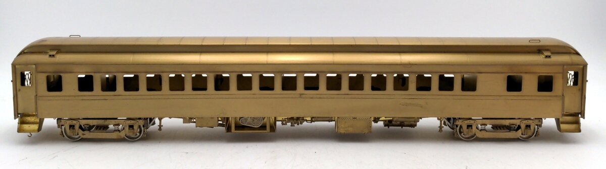 The Car Works O 2-Rail BRASS New York Central 70' Commuter Club Car -Unpainted EX/Box