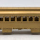The Car Works O 2-Rail BRASS New York Central 70' Commuter Club Car -Unpainted EX/Box