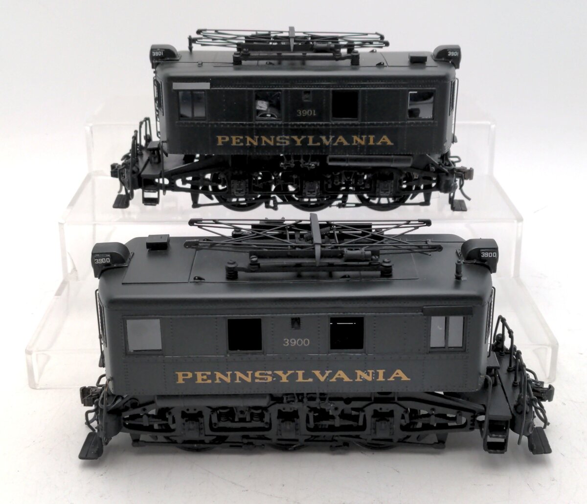 NJ Custom Brass EL-330-0 O BRASS PRR B-1 Electric Engine Set -Factory Painted EX/Box