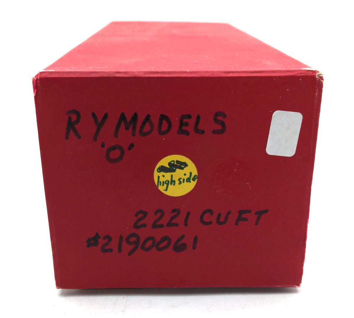 Rich Yoder Models 2190061 O BRASS 60 Ton Highside Twin Hopper -Unpainted EX/Box