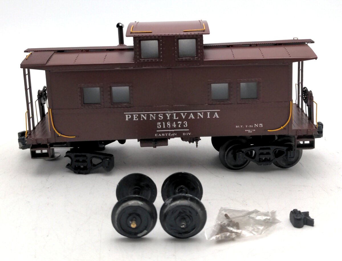 3rd Rail O Gauge BRASS Pennsylvania RR USRA Steel Caboose VG/Box