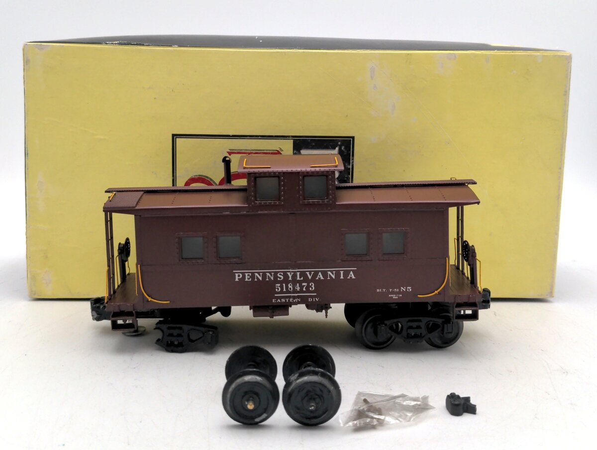 3rd Rail O Gauge BRASS Pennsylvania RR USRA Steel Caboose VG/Box
