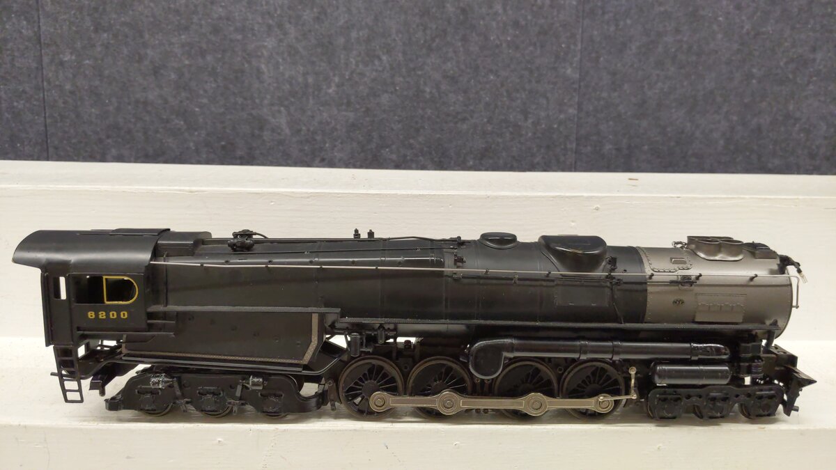 3rd Rail 6200 Pennsylvania RR 6-8-6 Steam Turbine Locomotive #6200 VG