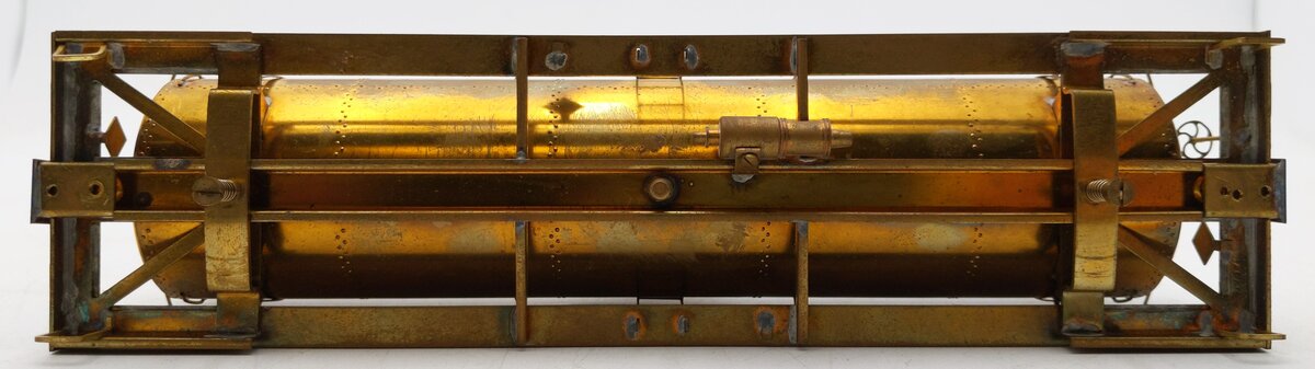 KTM 301 8000 Gallon Single Dome Brass Tank Car Shell - Unpainted/Box