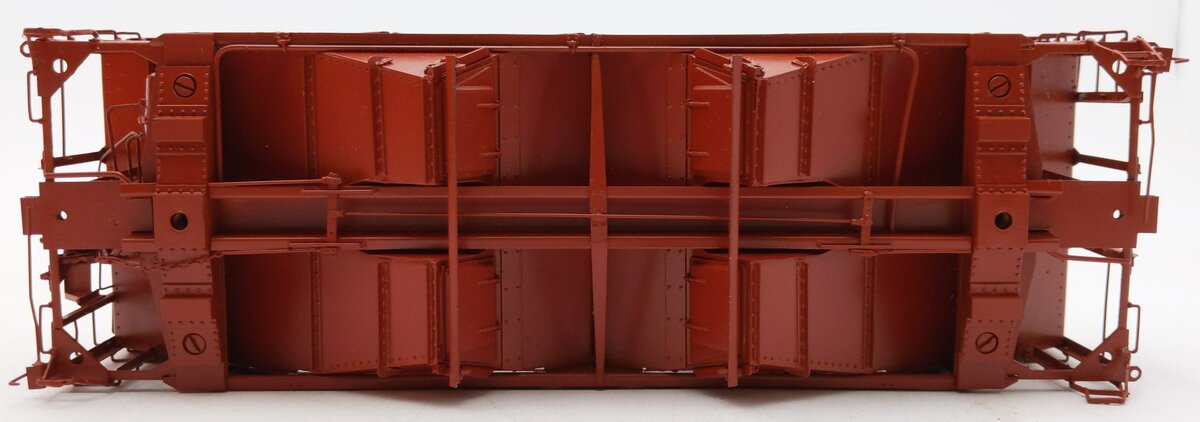 Precision Scale Company 15543 O 2-Rail Brass PRR 55 Ton Twin-Bay Hopper- Painted/Box