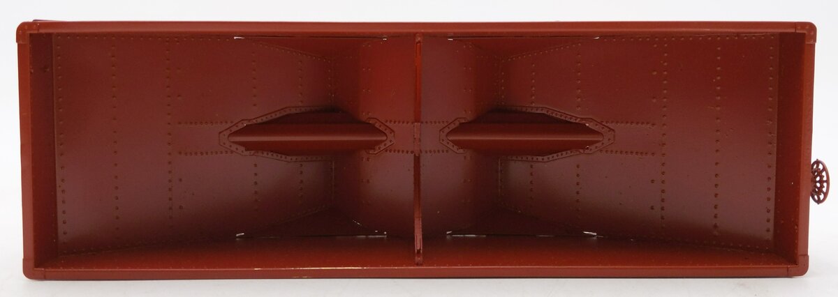 Precision Scale Company 15543 O 2-Rail Brass PRR 55 Ton Twin-Bay Hopper- Painted/Box