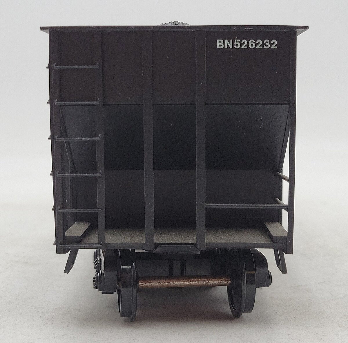 O Gauge Burlington Northern 3-Bay Hopper w/Load #526232[2-Rail] EX