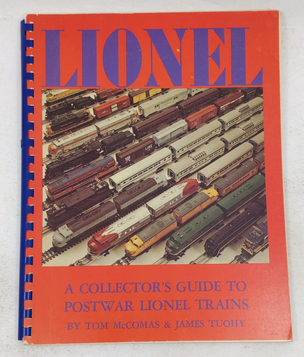 A Collector's Guide to Postwar Lionel Trains Spiral-bound Book By Tom McComas VG