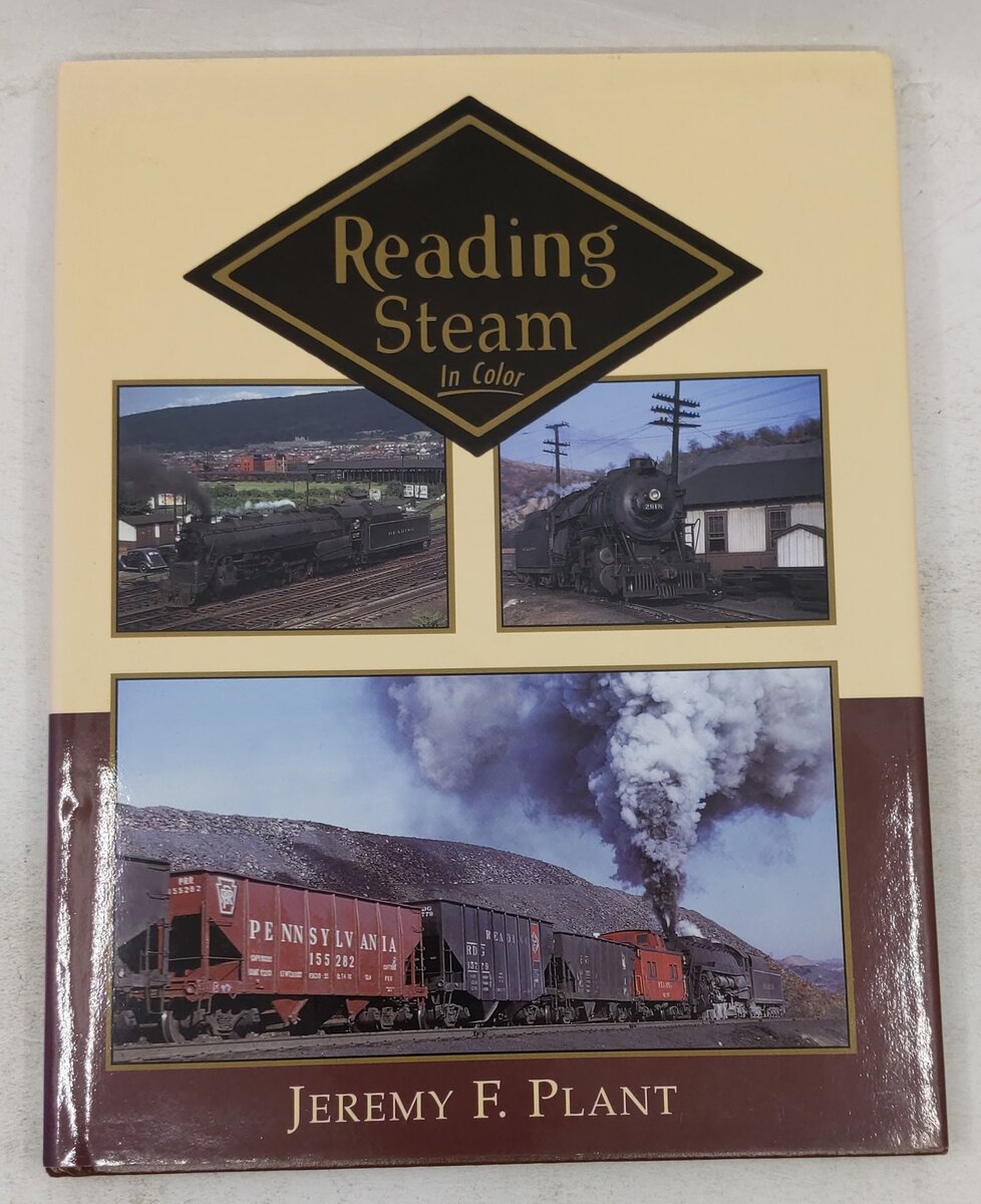 Reading Steam in Color Hardcover Book By Jeremy F. Plant VG