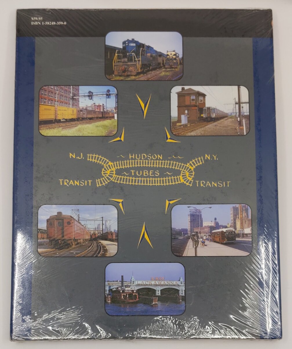 Hudson & Manhattan Railroad in Color Hardcover Book By Robert J Yanosey MT