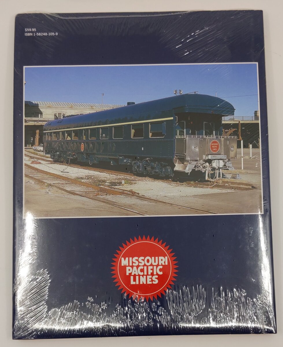 Missouri Pacific Color Guide to Freight and Passenger Equipment Hardcover Book MT