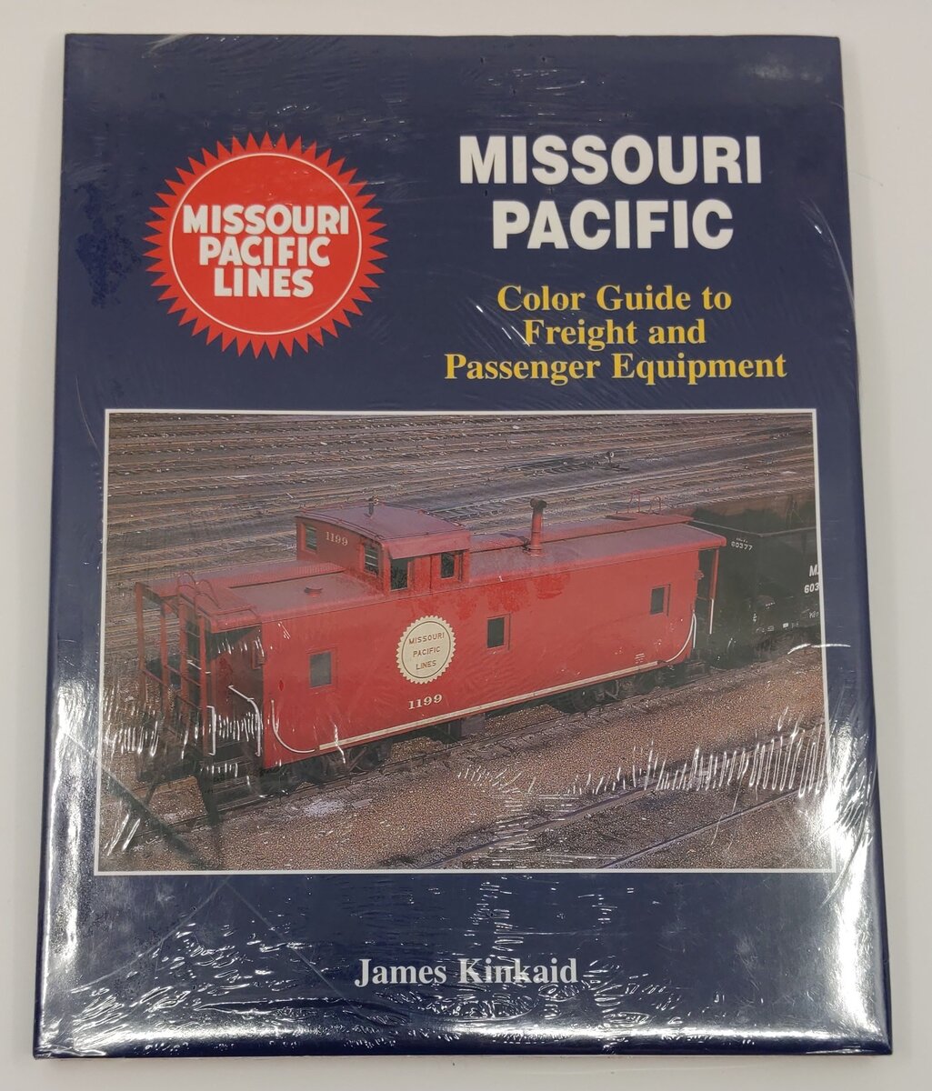 Missouri Pacific Color Guide to Freight and Passenger Equipment Hardcover Book MT