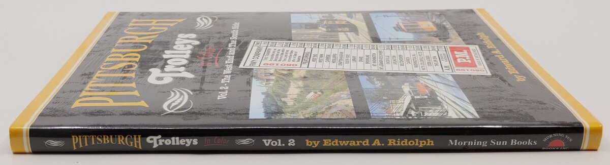 Pittsburgh Trolleys In Color Vol.2 Hardcover Book By Edward A. Ridolph MT