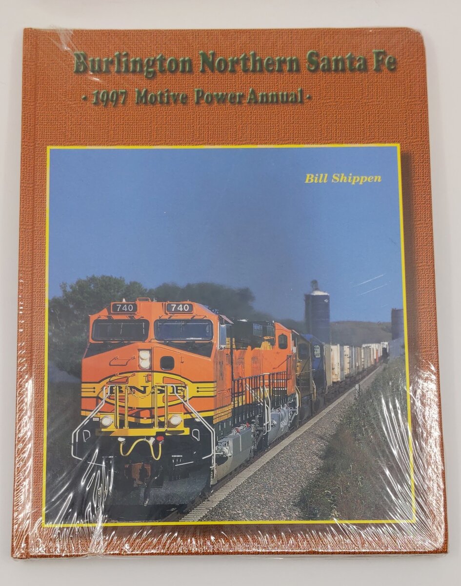 Burlington Northern Santa Fe 1997 Motive Power Annual Hardcover Book MT