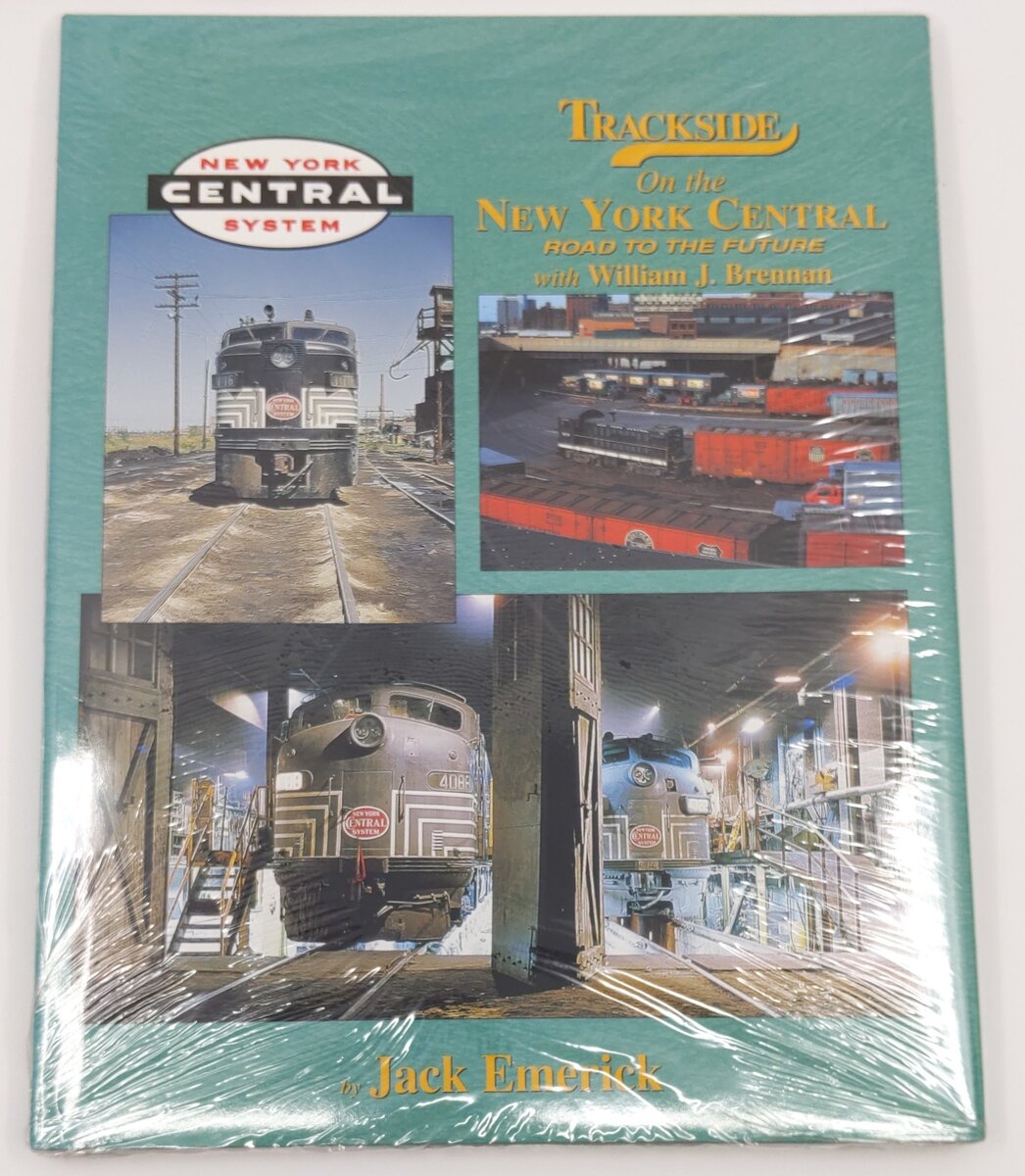 Trackside on the New York Central with William J. Brennan Hardcover Book MT