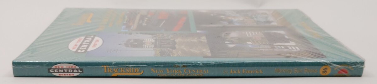 Trackside on the New York Central with William J. Brennan Hardcover Book MT