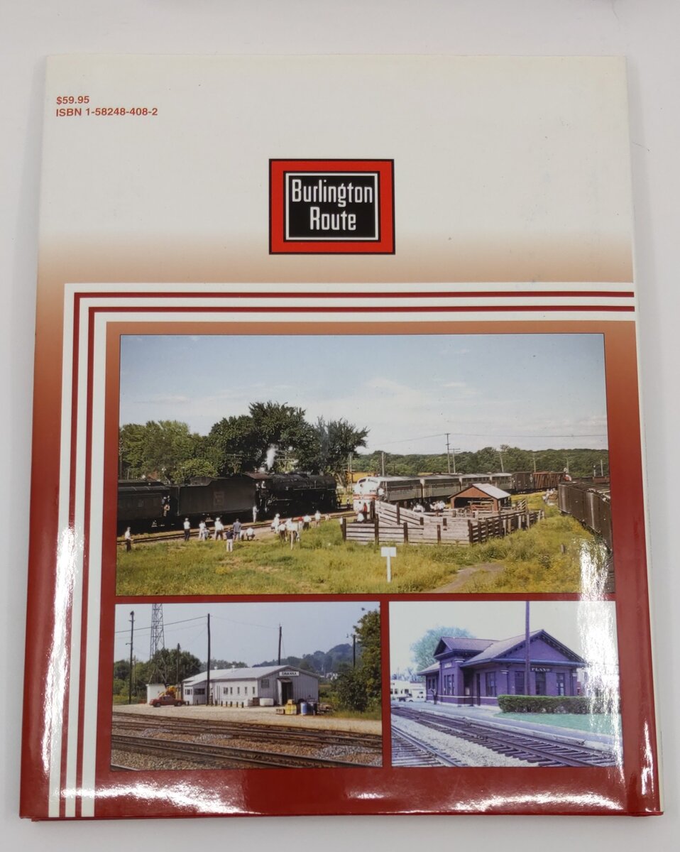 Chicago Burlington & Quincy Facilities in Color, Vol.1 Hardcover Book VG