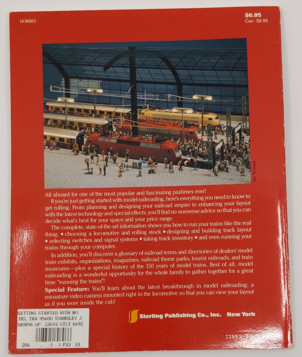 Getting Started With Model Trains Hardcover Book By John Townsley VG