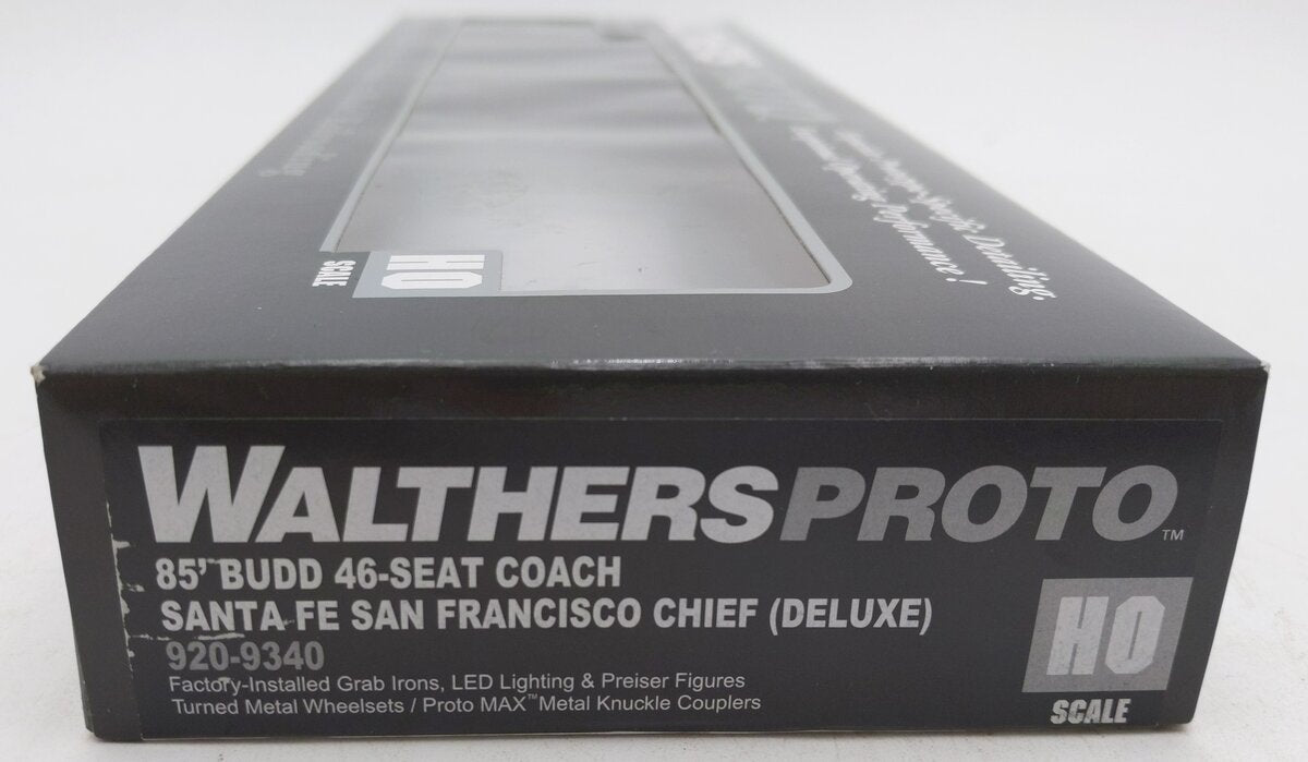 Walthers 920-9340 Santa Fe San Francisco Chief 85' Budd 46-Seat Coach