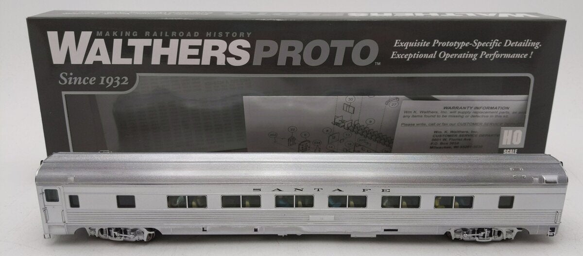 Walthers 920-9340 Santa Fe San Francisco Chief 85' Budd 46-Seat Coach