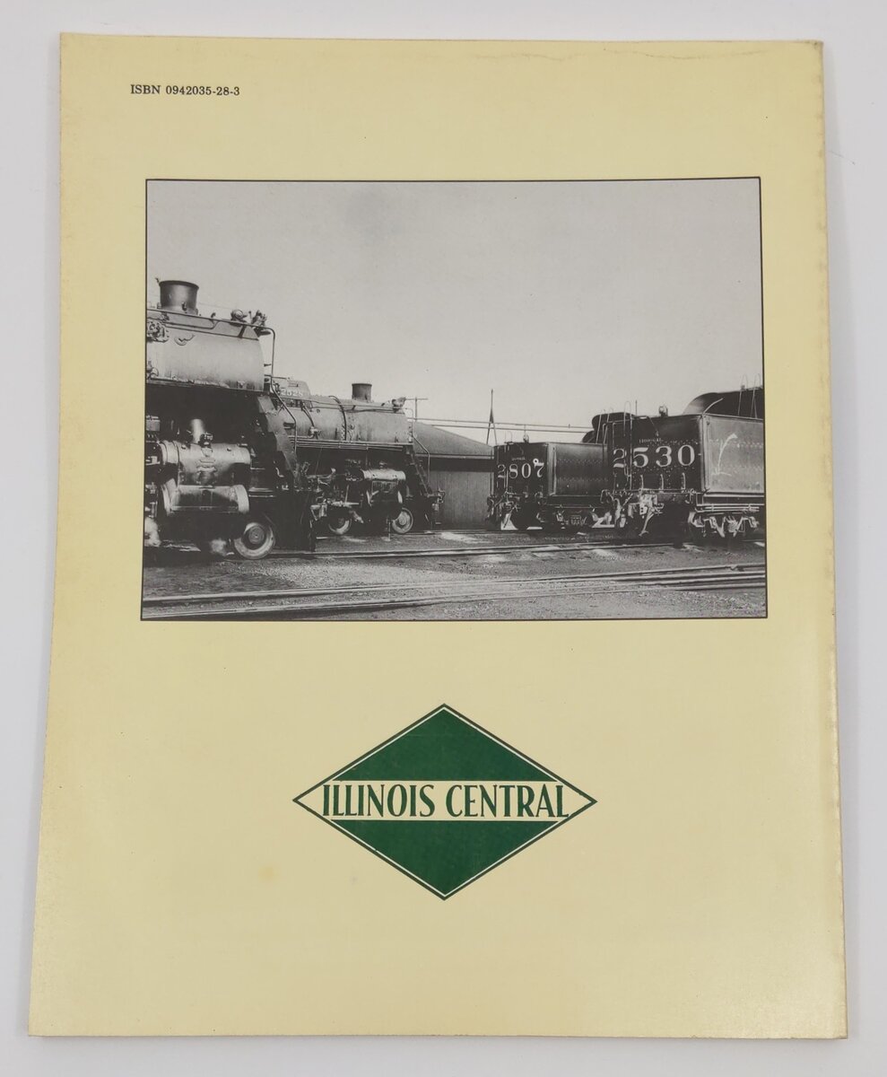 Illinois Central steam finale, 1936-1960 Paperback Book By Lloyd E Stagner VG