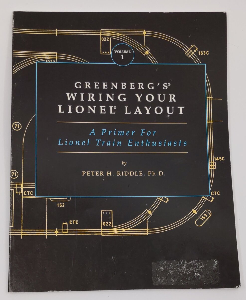Greenberg's Wiring Your Lionel Layout Paperback Book By Peter H. Riddle VG
