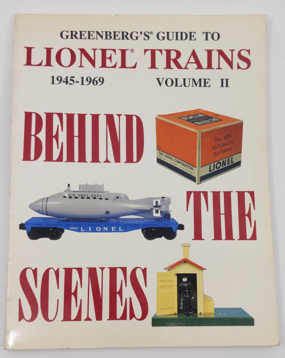 Greenberg's Guide to Lionel Trains 1945-1969 Vol.II Paperback Book EX