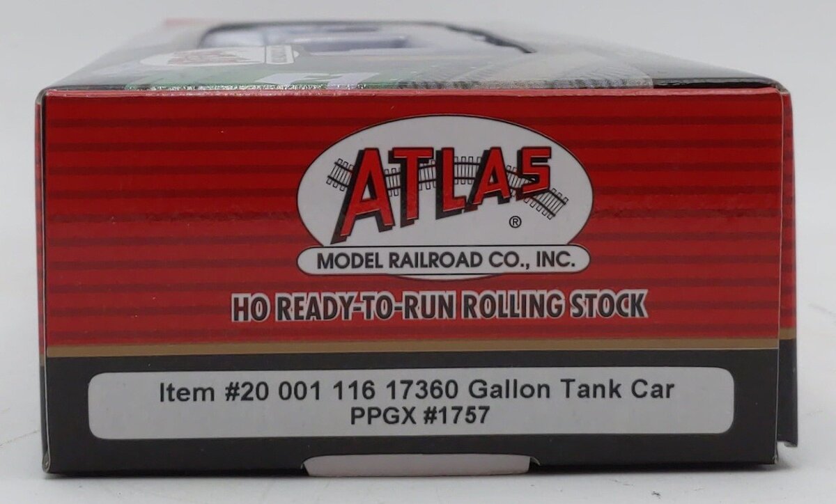 Atlas 20001116 HO PPGX 17,360 Gallon Tank Car #1757