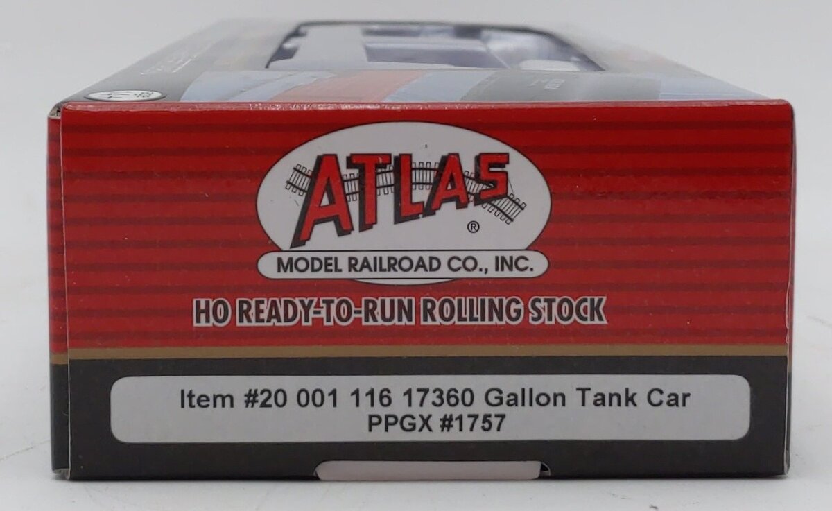Atlas 20001116 HO PPGX 17,360 Gallon Tank Car #1757