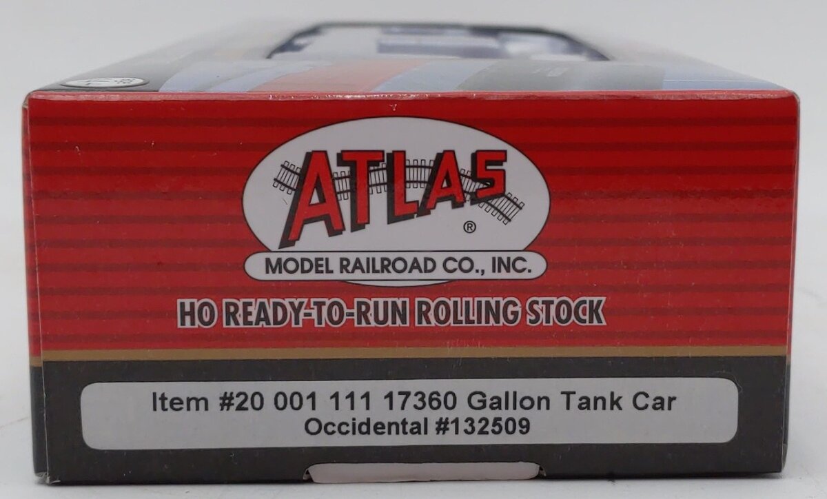 Atlas 20001111 HO Occidental 17,360 Gallon Tank Car # 132509