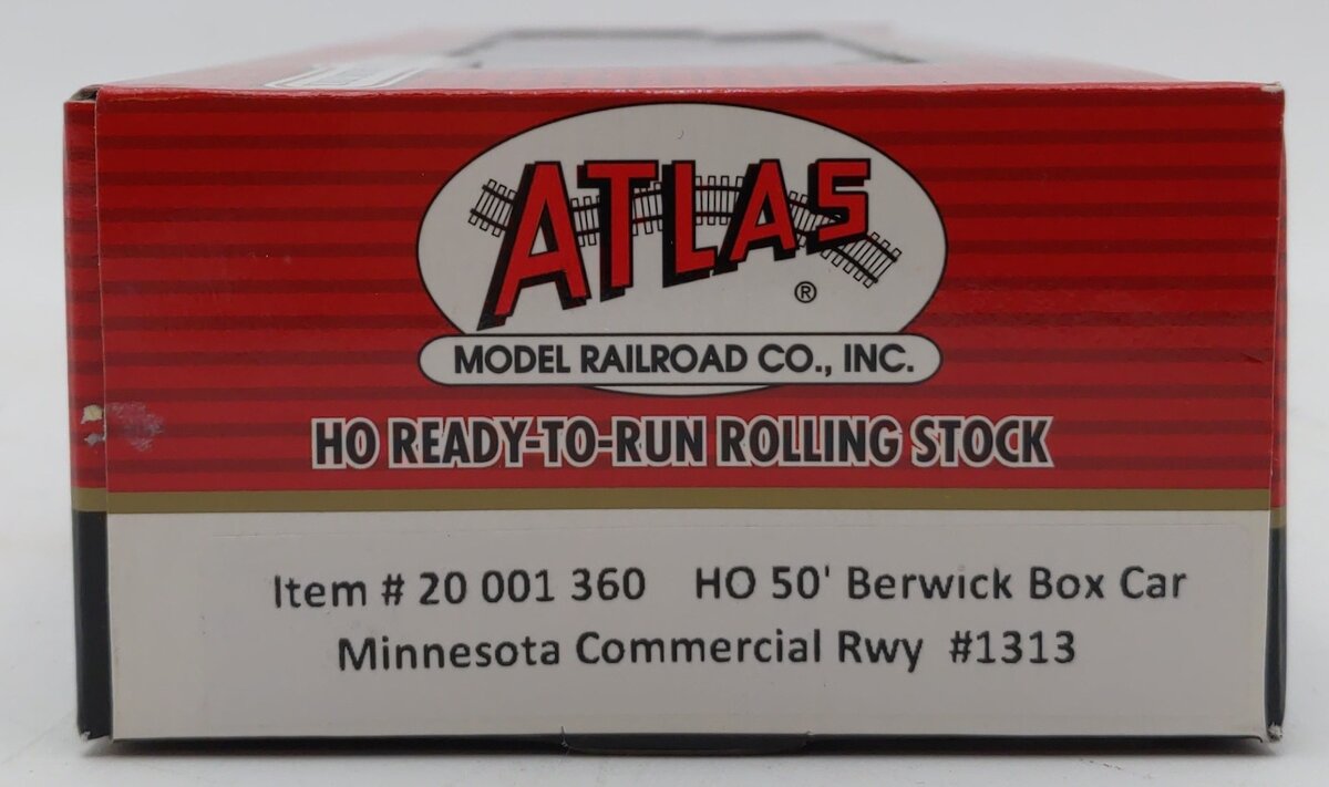 Atlas 20001360 HO Minnesota Commercial Railway 50'  Berwick Boxcar #1313